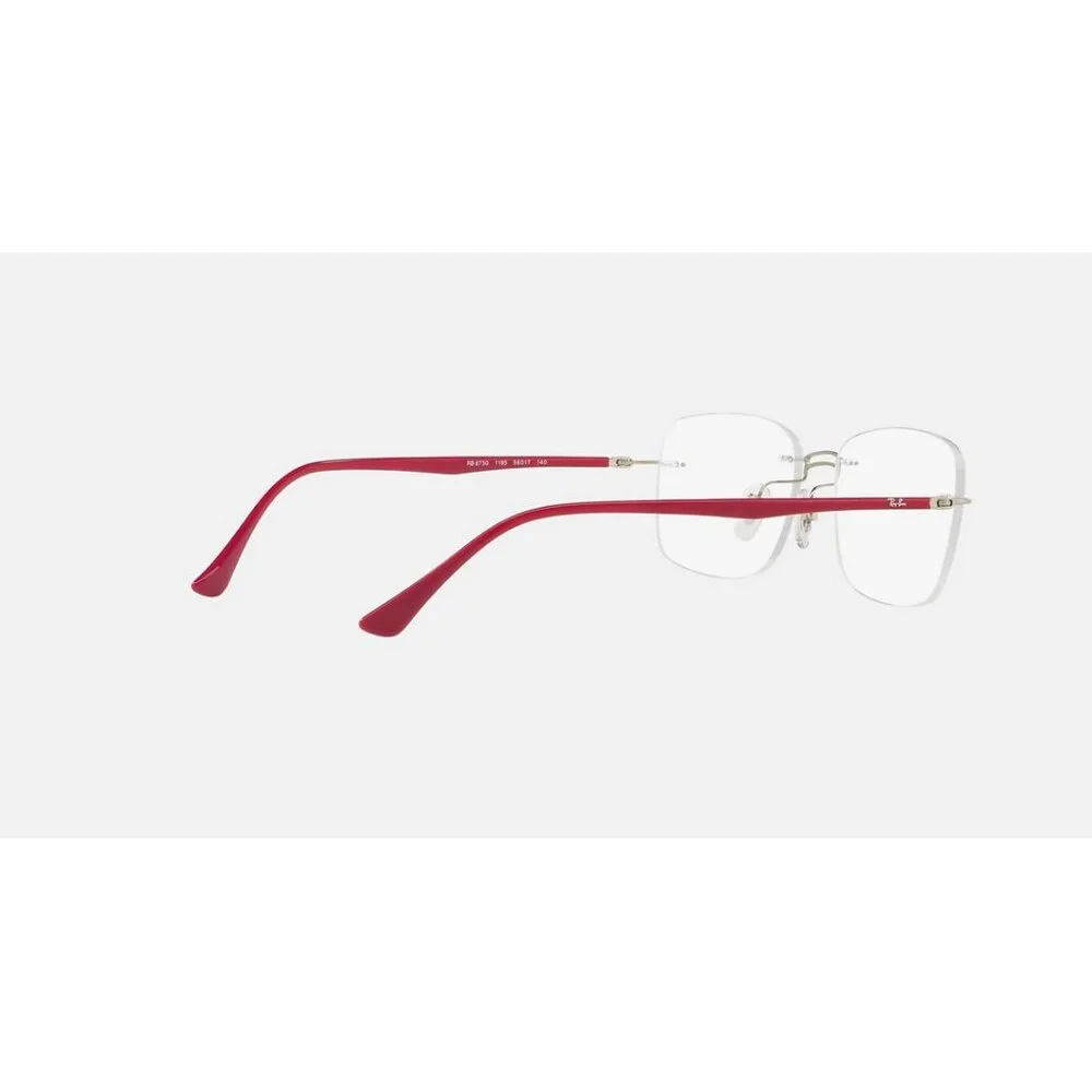 RAYBAN Women Eyeglasses RX8750-1195 Silver 54-17-140